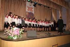 Преподаватель - Кривецкая Л.Б., концертмейстер - Сидоровская А.В.